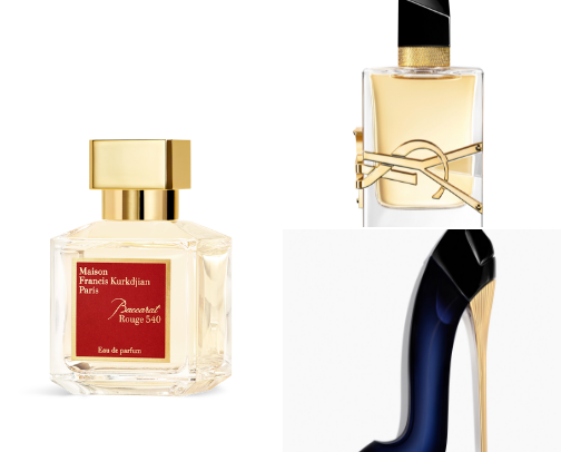 Perfumes que impactan cover photo collage