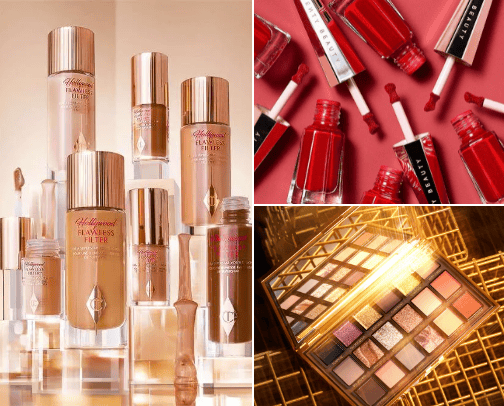 Make up 💄 cover photo collage