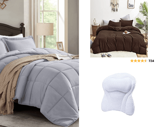 Bedding and Bath cover photo collage