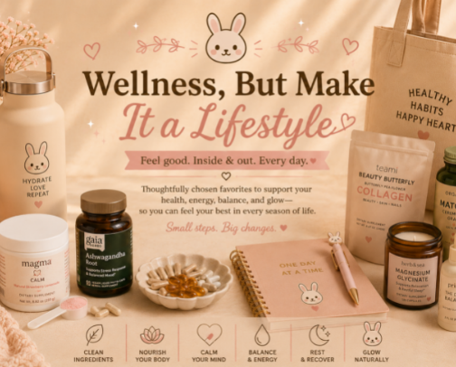 Wellness but make it a lifestyle 💪👌 cover photo collage