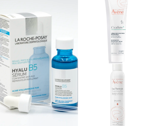 Skincare for acne-prone skin cover photo collage