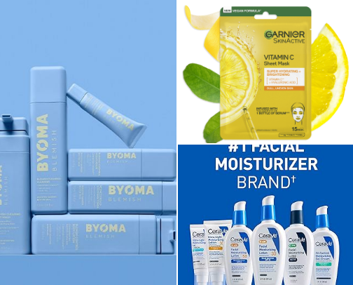 🌿 “Glow Goals: Skincare I Swear By” cover photo collage