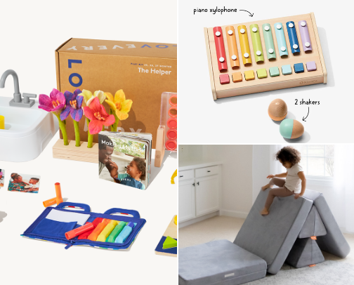 Toddler Gift Ideas cover photo collage