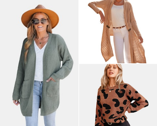 Cozy Fall Fashion cover photo collage