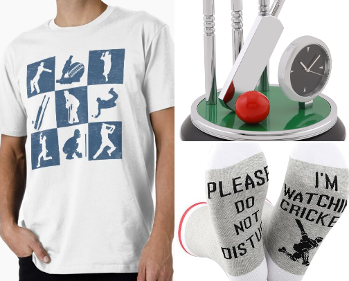 Unique gifts for cricket players and cricket fans and supporters. cover photo collage