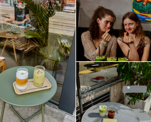 my favorite coffee spots: slovakia edition 🇸🇰 cover photo collage