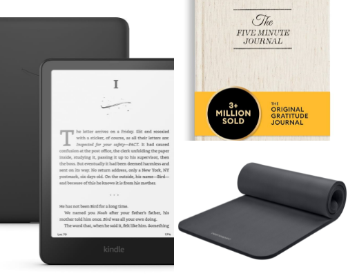 Wellness girly essentials 🧘🏼‍♀️🎧 cover photo collage