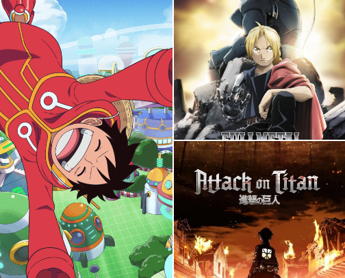 Favourite anime cover photo collage