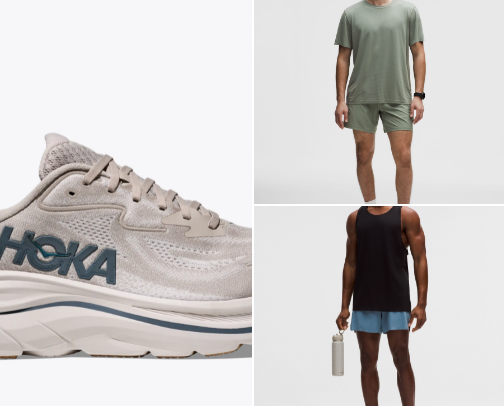 My Favoite Running Items cover photo collage