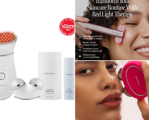 ✨ Face Massaging Devices That Give You Instant Sculpt & Glow cover photo collage