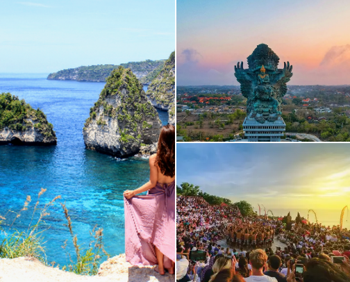 Bali tourss in Indonesia cover photo collage