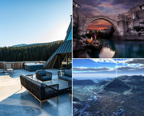 Wonders of Bosnia 🌍✨ cover photo collage