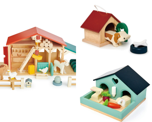 Wooden Toys cover photo collage