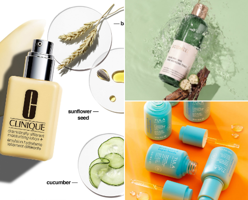 beauty & self-care staples!! 💕☁️💫 cover photo collage