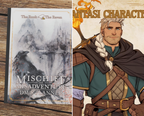 D&D-Themed Gifts (No Dice, All Delight) cover photo collage