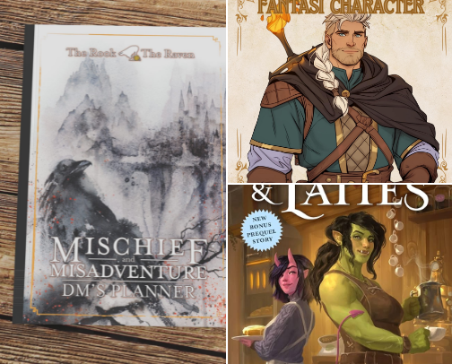 D&D-Themed Gifts (No Dice, All Delight) cover photo collage