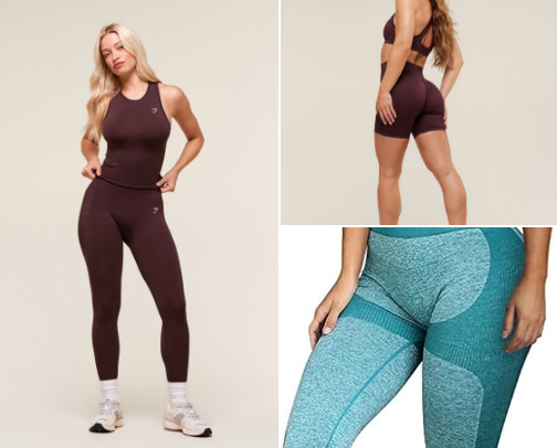 My favourite workout clothes cover photo collage