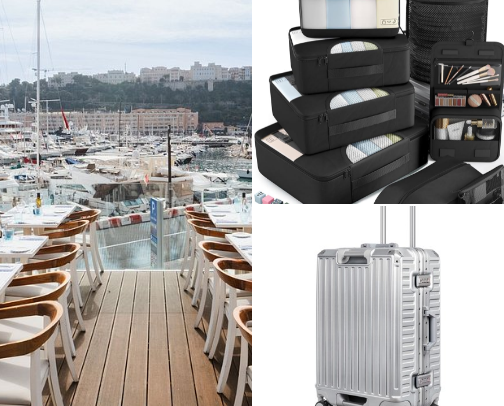Travel cover photo collage