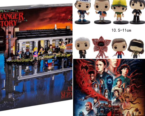 Stranger things🥞 cover photo collage