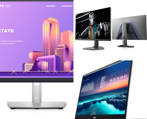 Monitor cover photo collage