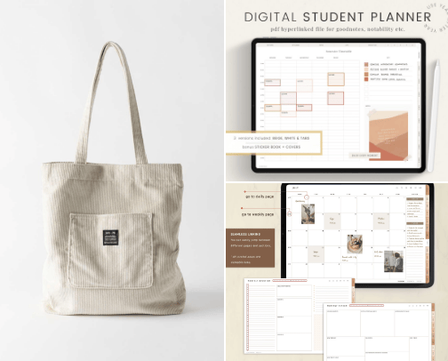 Back to School 📝🎓 cover photo collage