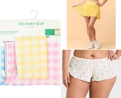 Butter Yellow, Polka Dots, Pink, Beach Days, & Target Finds I Can't Stop Buying cover photo collage