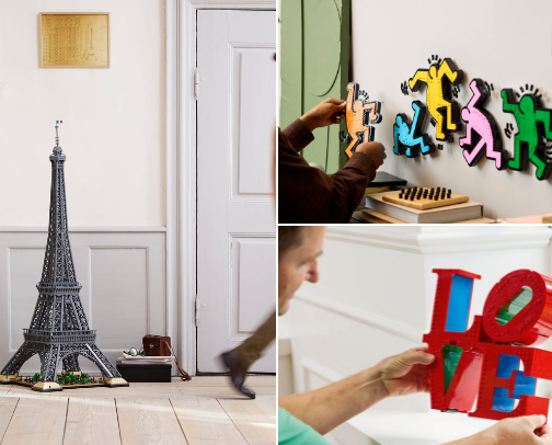 Building Joy: Legos that Spark Wonder, Style & Stories cover photo collage