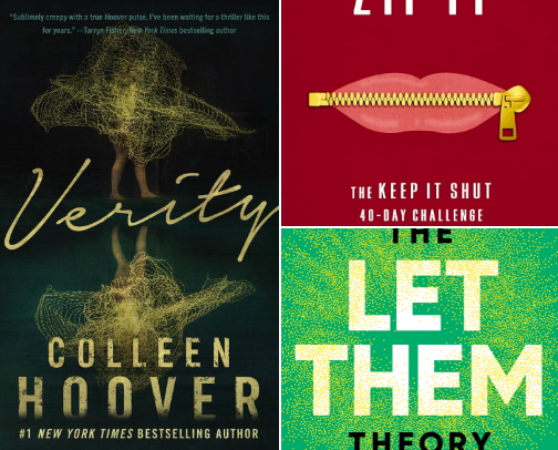 My favorite book recs cover photo collage
