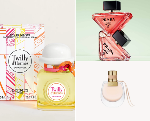 Fragrance favorites cover photo collage