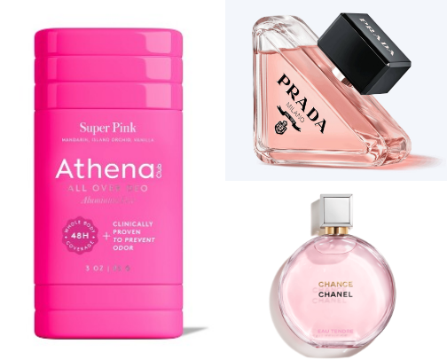 Body care essentials cover photo collage