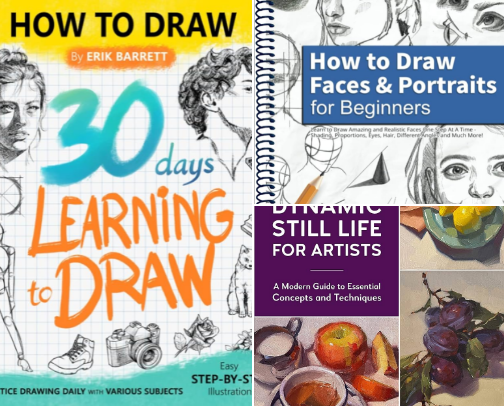 Art book must haves! cover photo collage