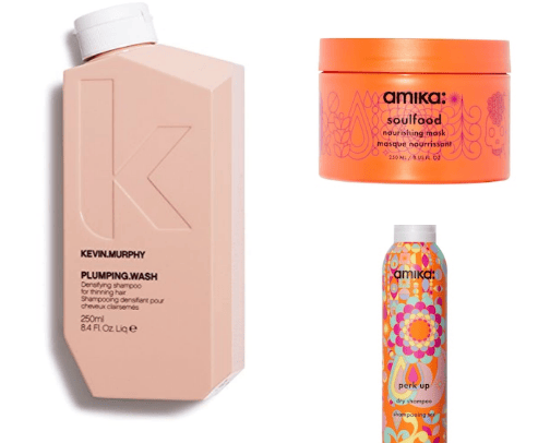 my current hair essentials cover photo collage