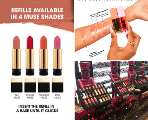 Makeup cover photo collage