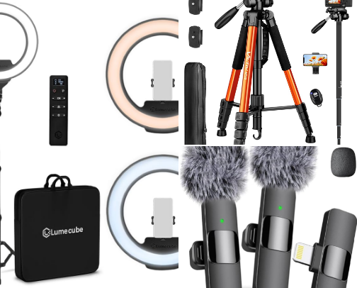 🎬 The Creator's Power Kit: Must-Haves for Serious Content Queens & Kings cover photo collage