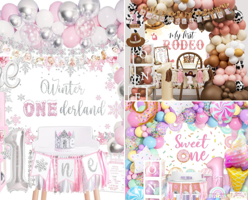 🎀 Party Time: Girl Edition 🎀 cover photo collage