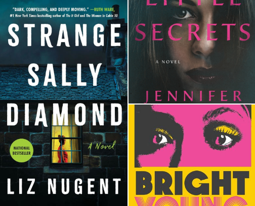 Thriller books that may border on disturbing cover photo collage