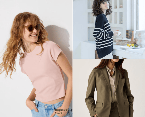 Fashion woman cover photo collage