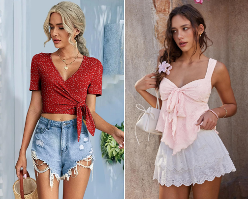 🎀 The Ultimate 6-Day Lookbook: Viral Aesthetic Outfits to Copy cover photo collage