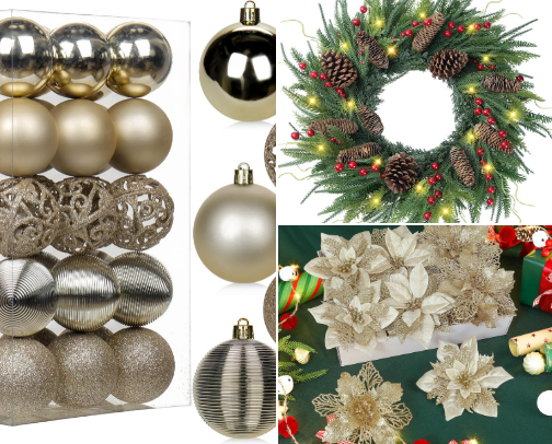 Christmas Decor Made Easy By Amazon cover photo collage