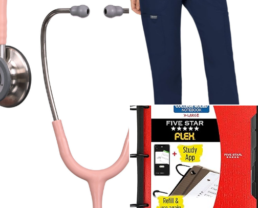 Nursing Student Necessities! cover photo collage