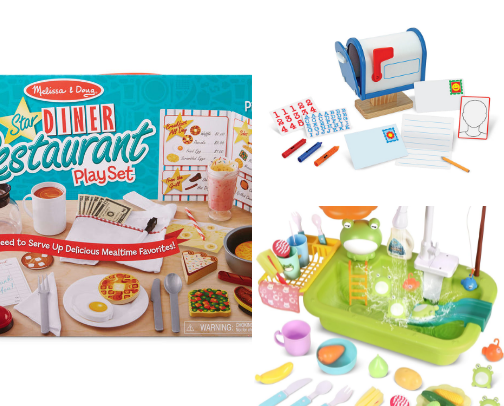 Pretend Play | Dramatic Play cover photo collage