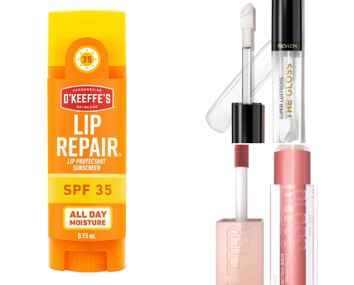 Fav Lip Products cover photo collage