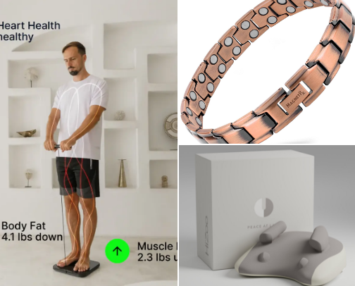 “Fit. Powered. Connected.” cover photo collage