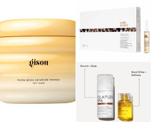 Hair products 🌱 cover photo collage