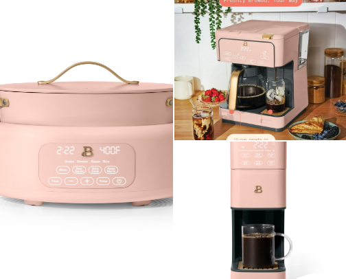 Pink Kitchen cover photo collage