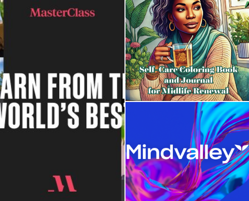 Midlife Reinvention Must-Haves cover photo collage