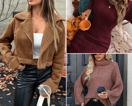 Cozy Yet Chic: My Fall Must-Have Outfits 🍁🍂 cover photo collage