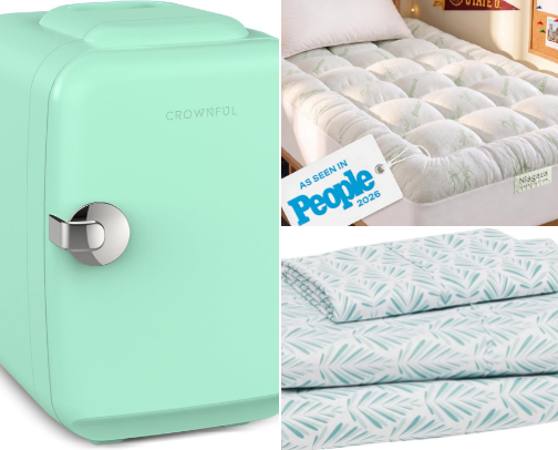 Dorm Room Finds That Make Move-In Easier cover photo collage