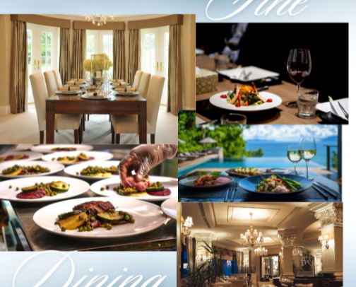 Fine Dining cover photo collage