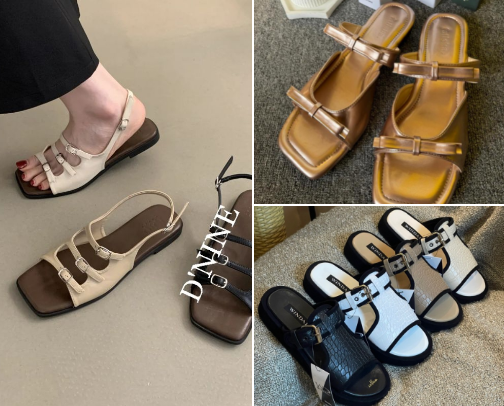 Sandal Wanita cover photo collage